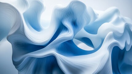 Fototapeta premium Abstract Fluid Sculpture