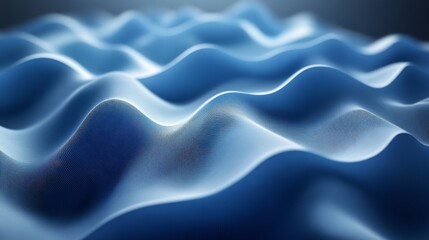 Obraz premium Abstract Blue Waves