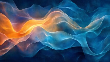 Obraz premium Abstract Colorful Wave Design