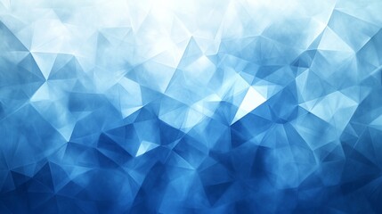 Abstract Blue Geometric Background