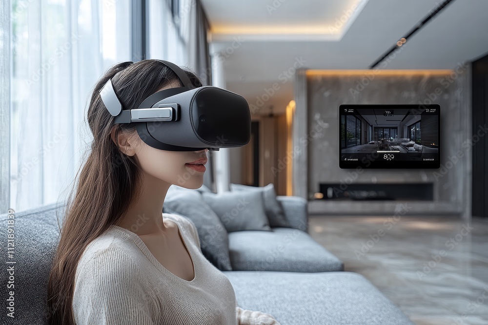 Poster smart home integration with virtual reality for seamless remote control experiences