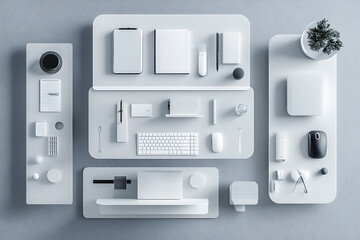 Modern Minimalist Workspace Design