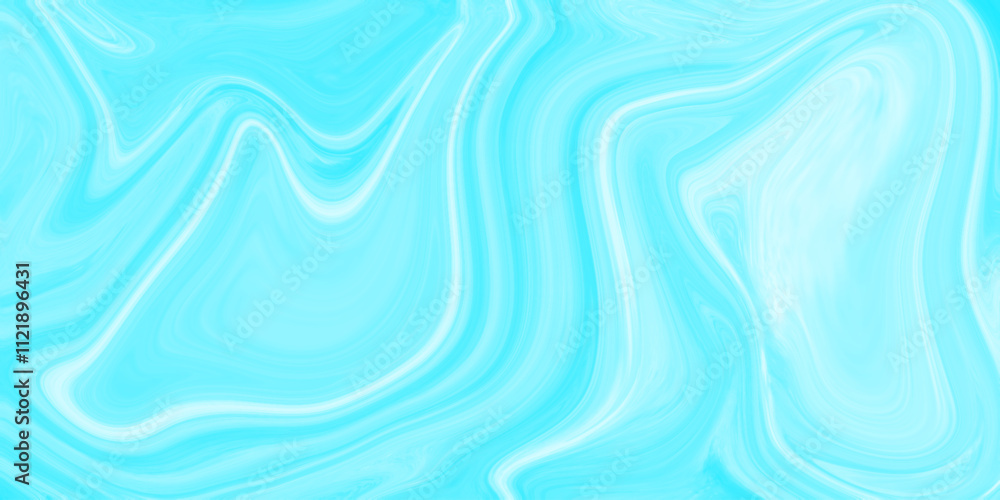 Aufkleber abstract blue silk background, stripe colorful marble liquid texture. modern colorful marble ink col