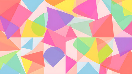 Obraz premium Abstract Geometric Triangle Vector Pattern Design