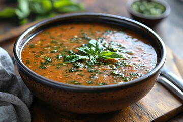 Chunky Tomato Basil Soup