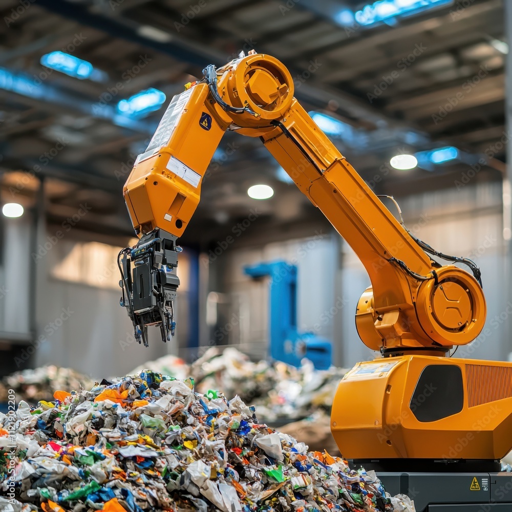 Poster innovative robotics transforming smart waste sorting for a circular economy in urban environmentsa t