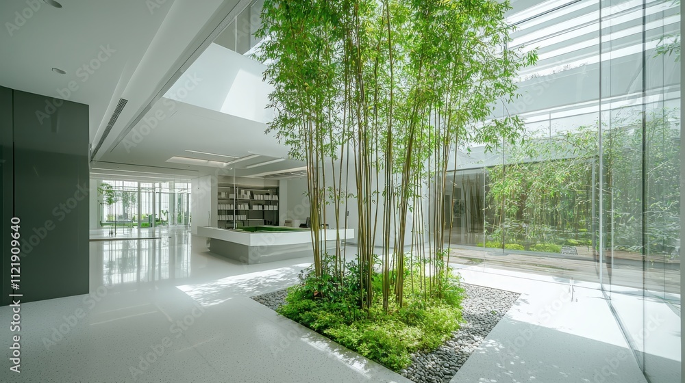 Aufkleber creating a sustainable office environmentmodern eco-friendly workplace design strategies for clean a