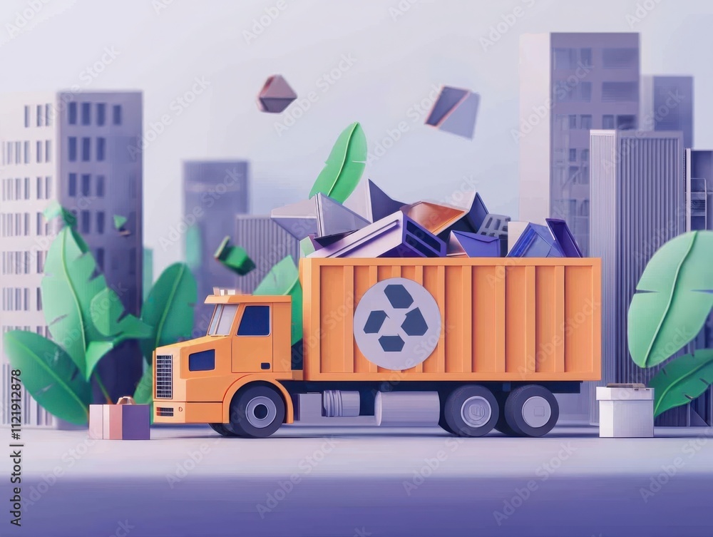 Poster implementing circular economy practiceswaste minimization strategies in urban development for sustai