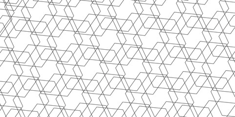 Obraz premium Grid paper. Isometric color grid on white background. Abstract lined transparent illustration. Vector seamless background with rhombs. Background pattern seamless geometric line abstract gold .