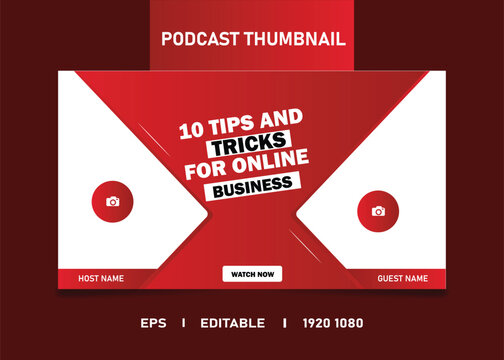 Podcast Thumbnail design for podcasters