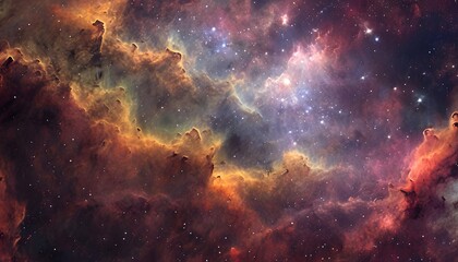 Obraz premium Breathtaking Nebula View
