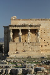 Obraz premium ancient greek temple in Athens, Greece