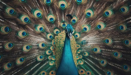 Obraz premium Peacock - Close-up