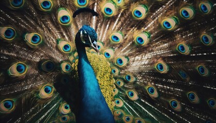 Fototapeta premium Peacock - Close-up
