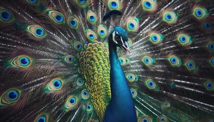 Obraz premium Peacock - Close-up