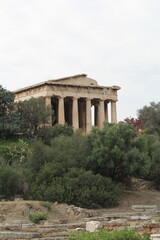 Fototapeta premium ancient greek temple in Athens, Greece
