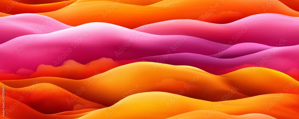 Poster seamless of abstract gradient red orange and pink soft colorful background