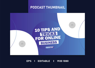 Podcast Thumbnail design for podcasters