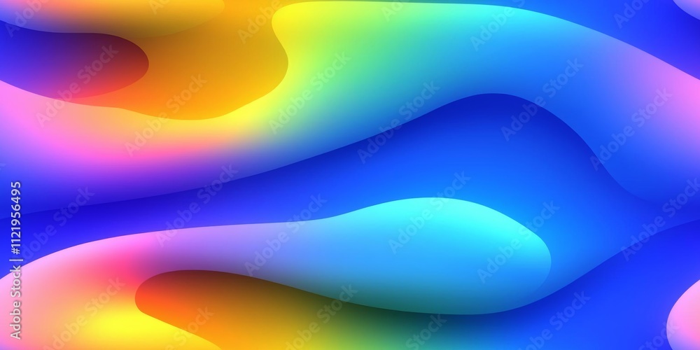 Poster seamless of color abstract gradient background with grain texture pastel tone defocused photo smooth