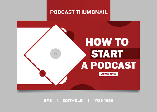 Podcast Thumbnail design for podcasters