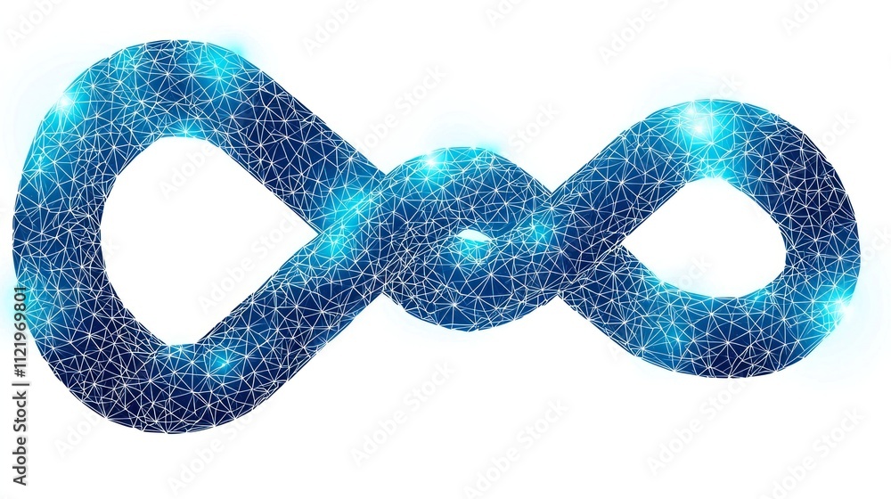 Poster abstract infinity symbol: a polygonal network representation of endless loops and connectivity