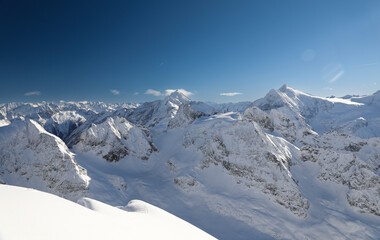 Titlis is a mountain located in the Swiss Alps, more precisely in the canton of Obwalden.

