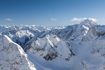 Titlis is a mountain located in the Swiss Alps, more precisely in the canton of Obwalden.

