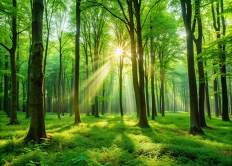 Obraz premium Fog in nature