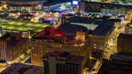 Obraz premium Night Time City View