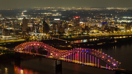 Night Time City View