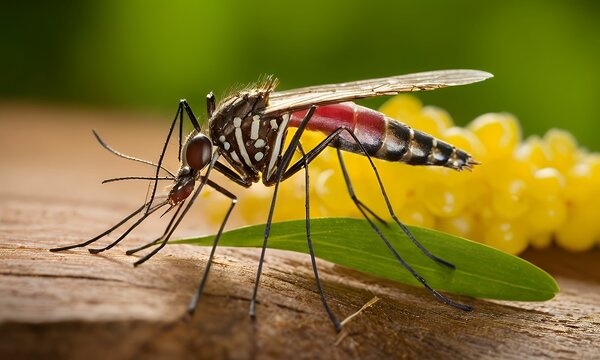 Dengue Virus Outbreak as a mosquito-borne illness or breakbone fever or a viral infection caused by an mosquitoes resulting in West Nile Virus Zika or malaria