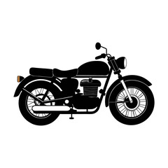 Obraz premium motorcycle isolated on white