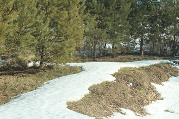 river in winter