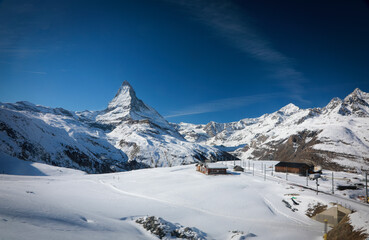 A sunny day in Zermatt
