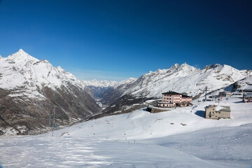 A sunny day in Zermatt