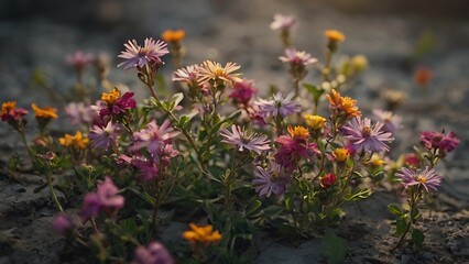 Obraz premium flowers in the field