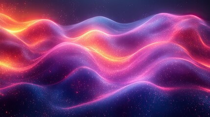 Fototapeta premium 3D imagery of an abstract neon design