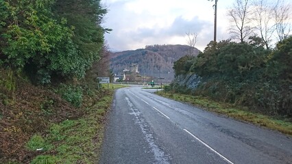 View on to Eilean Donan Castle