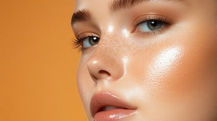Fototapeta premium a cutting-edge skincare clinic offering laser therapy and hyaluronic acid treatments for youthful