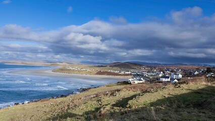Scenic beach in Portnoo, County Donegal with stunning views