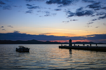 The city of Zadar, Croatia