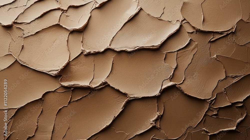 Poster Captivating layers of mocha shades create a warm, textured backdrop, perfect for elevating any artistic space or design project