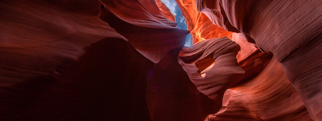 Abstract abackground Canyon Antelope in Arizona America