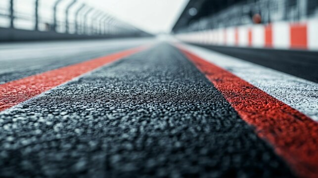 Race Track Asphalt