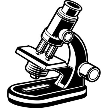 recommend clip art: illustration of microscope