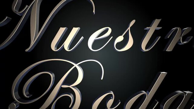 Animaci&oacute;n de "Nuestra Boda"