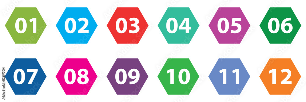 Poster set of different colours bullet points. save to library download preview preview crop find similar f