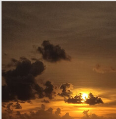 Fototapeta premium sunset in the desert