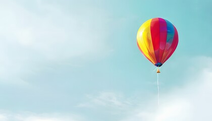 Obraz premium Elation as Colorful Balloons