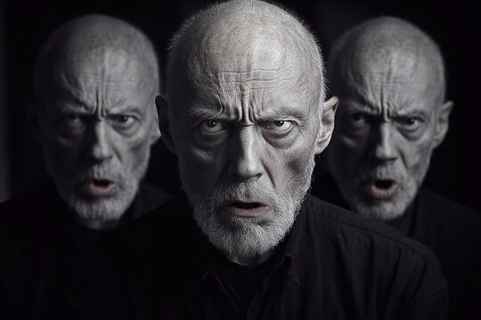 Angry Faces: Take a series of portraits of different people showing different stages of anger. Use different camera angles to show changes in emotions, from mild irritation to intense anger. Highlight